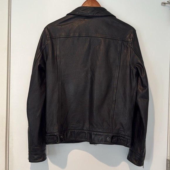 All Saints | Leather Moto Jacket - Picture 4 of 12